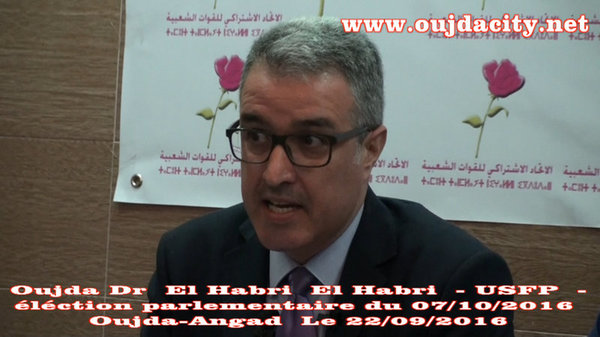 الاتحاد الاشتراكي بوجدة : الهبري الهبري يقدم برنامج حزبه لتشريعيات 7 اكتوبر VIDEO